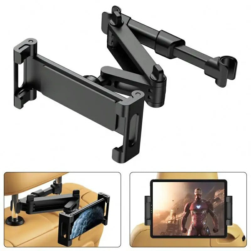 Stable Tablet Stand™ – Universal Car Headrest Holder