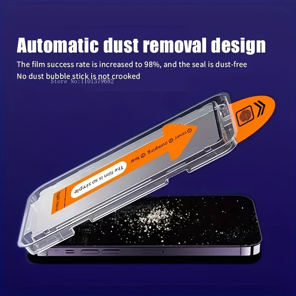 SmartFit™ Screen Protector with Built-In Installation Frame – Bubble-Free, Precision Alignment